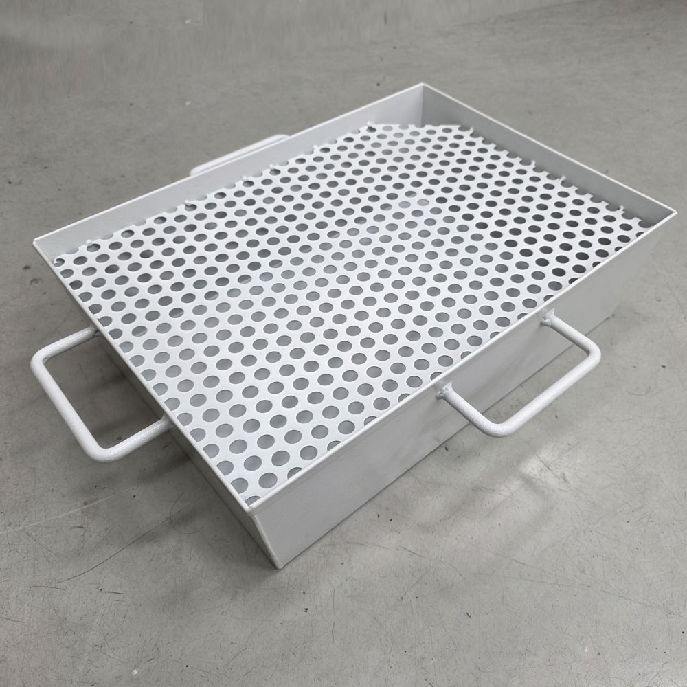 [샘플제품] 4리터 철재 오일받이