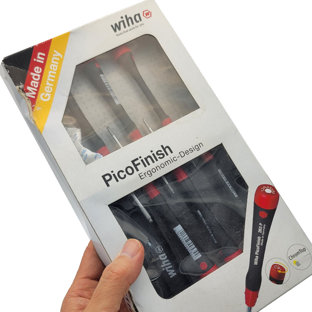 [ 전시상품 ] WIHA이하 볼타입 헥스 정밀 볼드라이버 세트 ( 6 PCS ) PicoFinish 264PK6