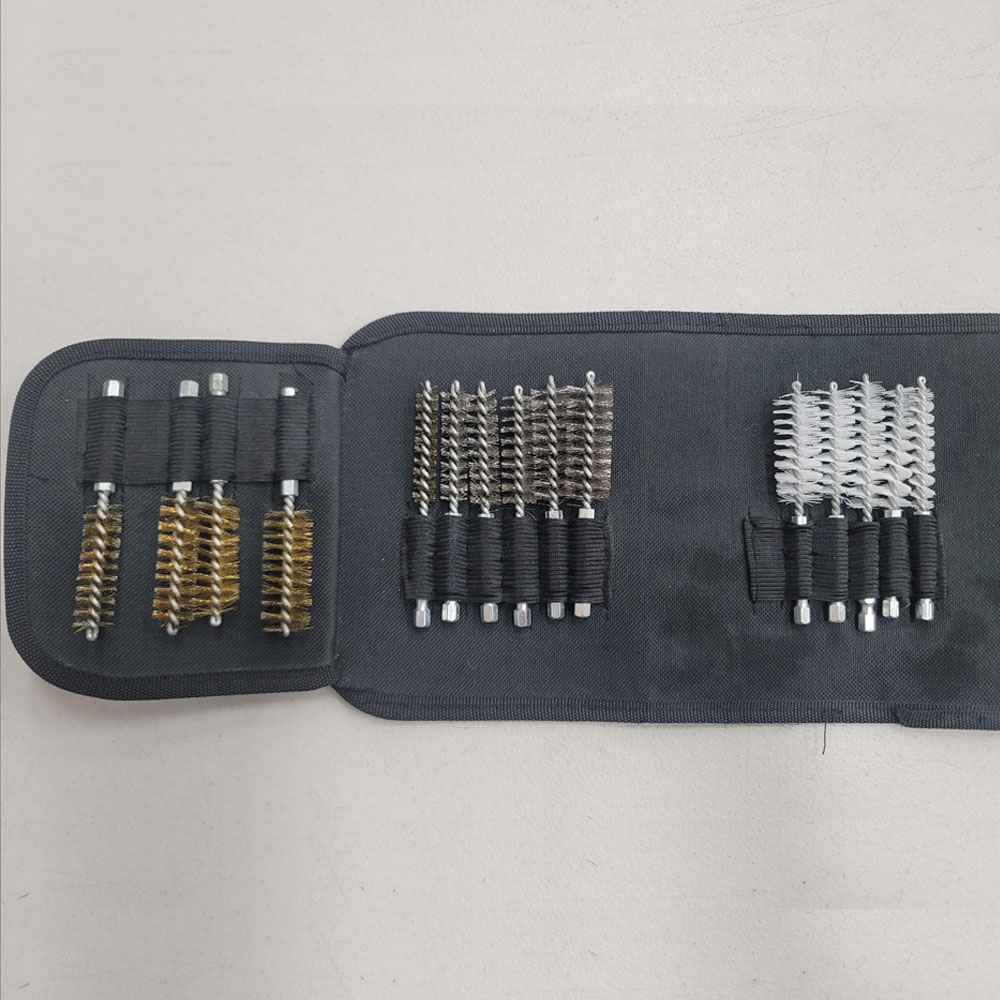 [전시상품] 15개 전동드릴 브러쉬 세트 나일론/스틸/황동